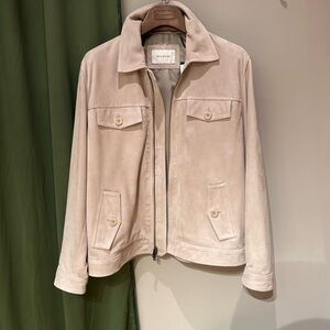 Bugatchi Light Tan Suede jacket